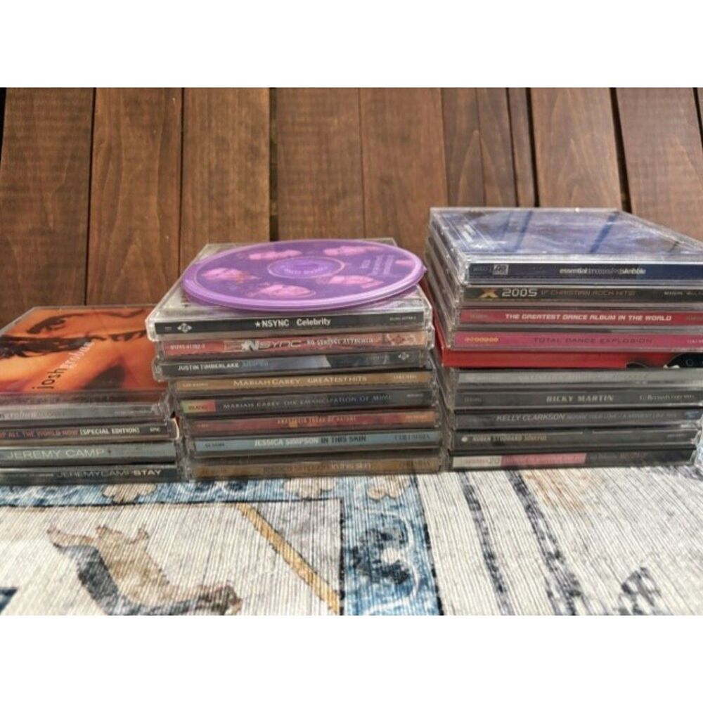 Lot of 23 CDs Compact Discs 90s-2000s - Pop Rock R&B Dance